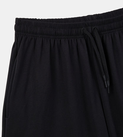 MEN'S  KNIT SHORTS - BLACK