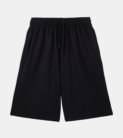MEN'S  KNIT SHORTS - BLACK