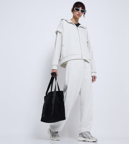 WOMEN'S JOGGER - GREY MELANGE