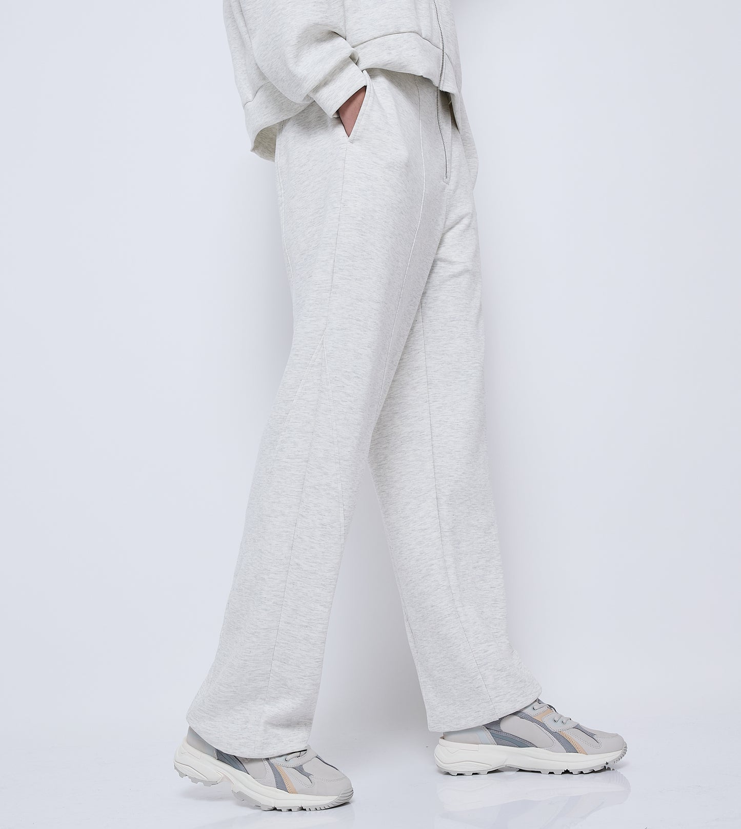 WOMEN'S JOGGER - GREY MELANGE