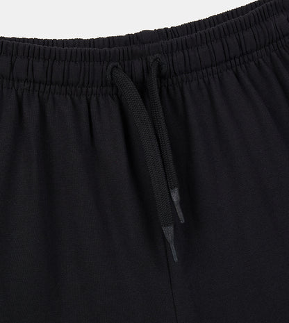 KIDS KNIT SHORTS - BLACK