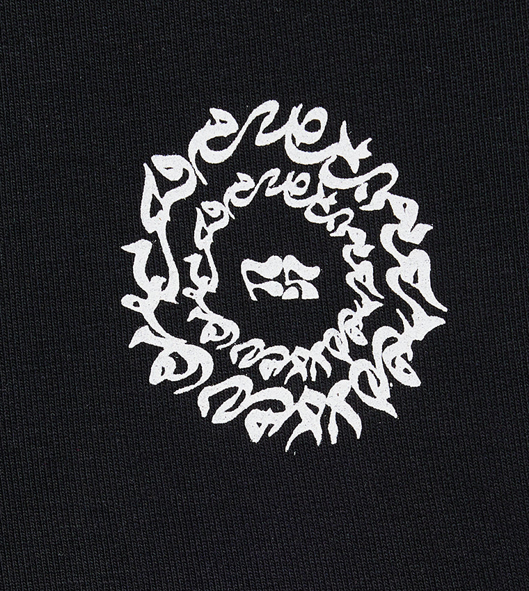 KIDS KNIT SHORTS - BLACK