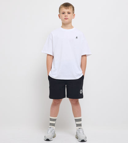 Boy's F5 Logo Sweat Shorts With Front Embroidery