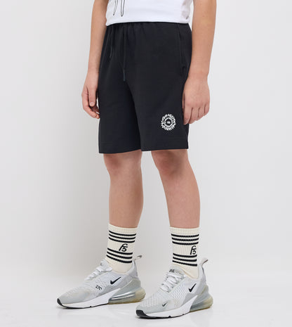 Boy's F5 Logo Sweat Shorts With Front Embroidery
