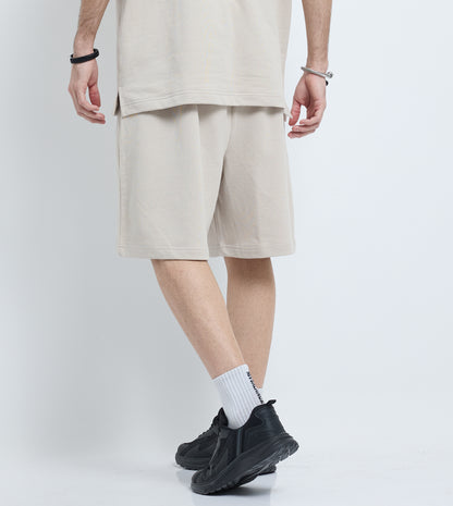 MEN'S  KNIT SHORTS - BROWN