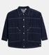 WOMEN'S DENIM JACKET - DARK BLUE