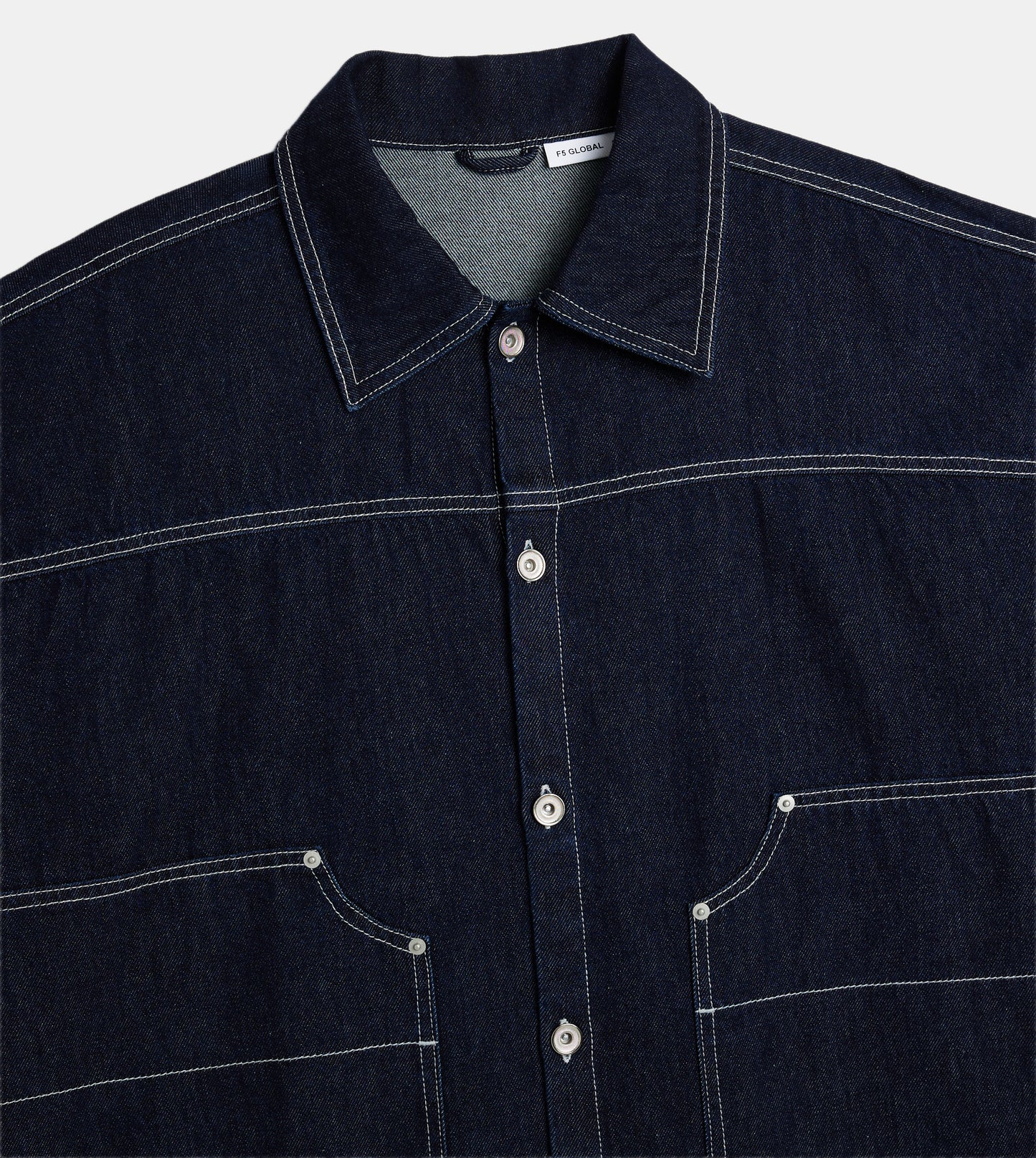 WOMEN'S DENIM JACKET - DARK BLUE