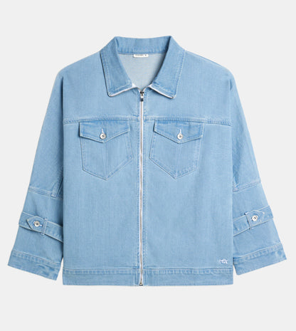 MEN'S  DENIM JACKET - LIGHT BLUE