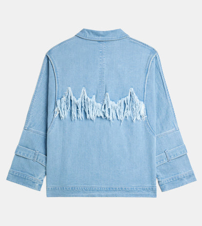 MEN'S  DENIM JACKET - LIGHT BLUE