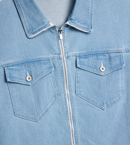 MEN'S  DENIM JACKET - LIGHT BLUE