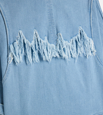 MEN'S  DENIM JACKET - LIGHT BLUE