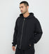 Men's F5 Casual Zip Hoodie - Black