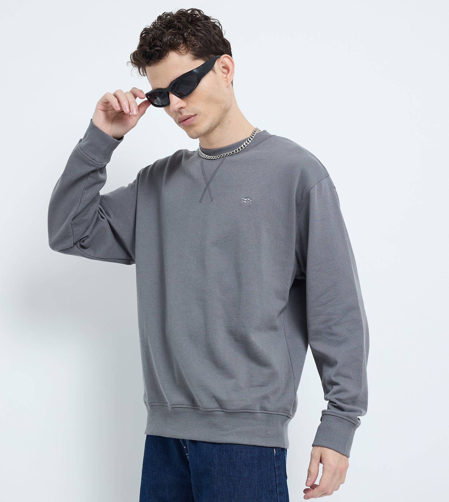 Men's Essential Sweatshirt - Grey