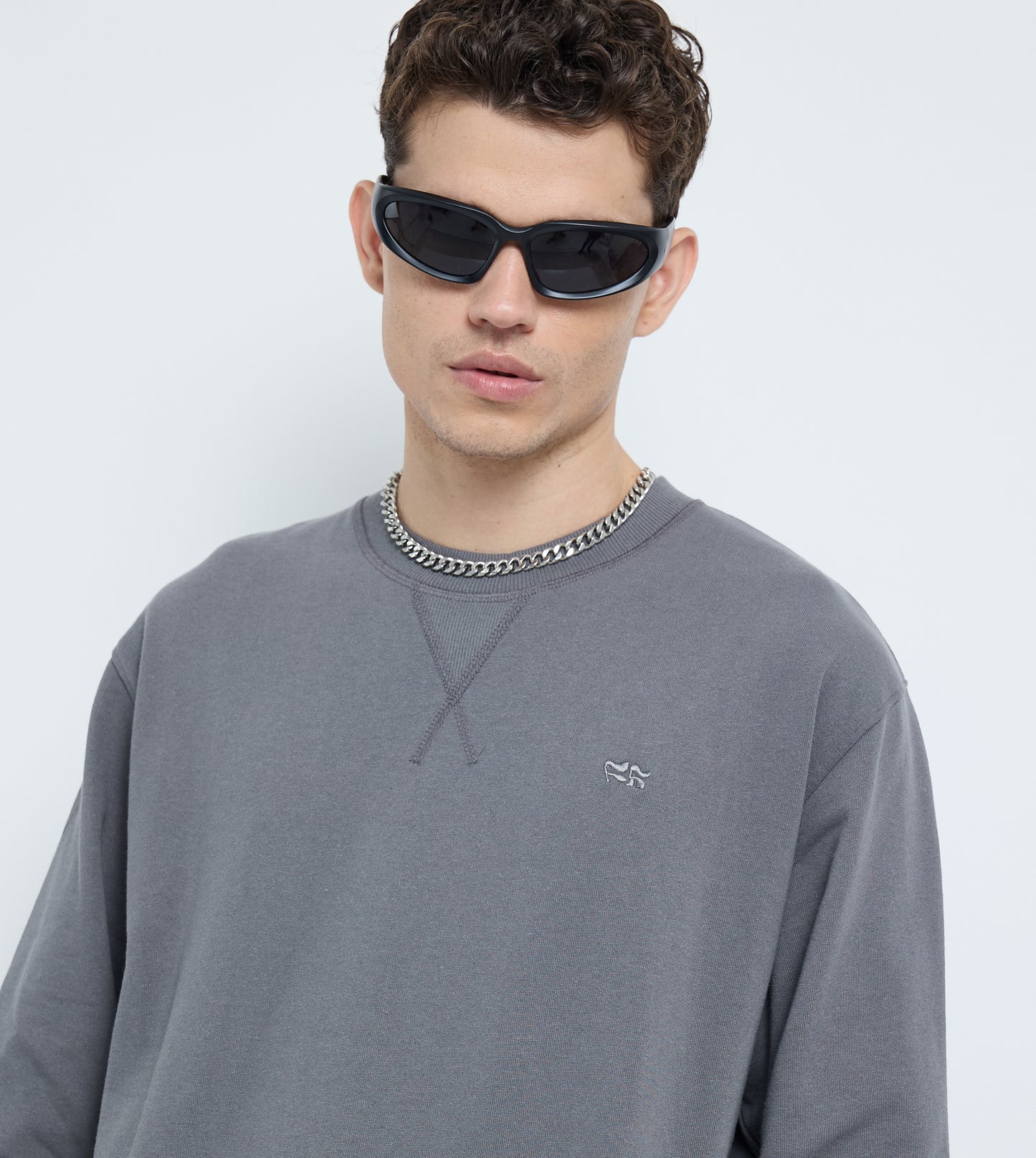 Men's Essential Sweatshirt - Grey