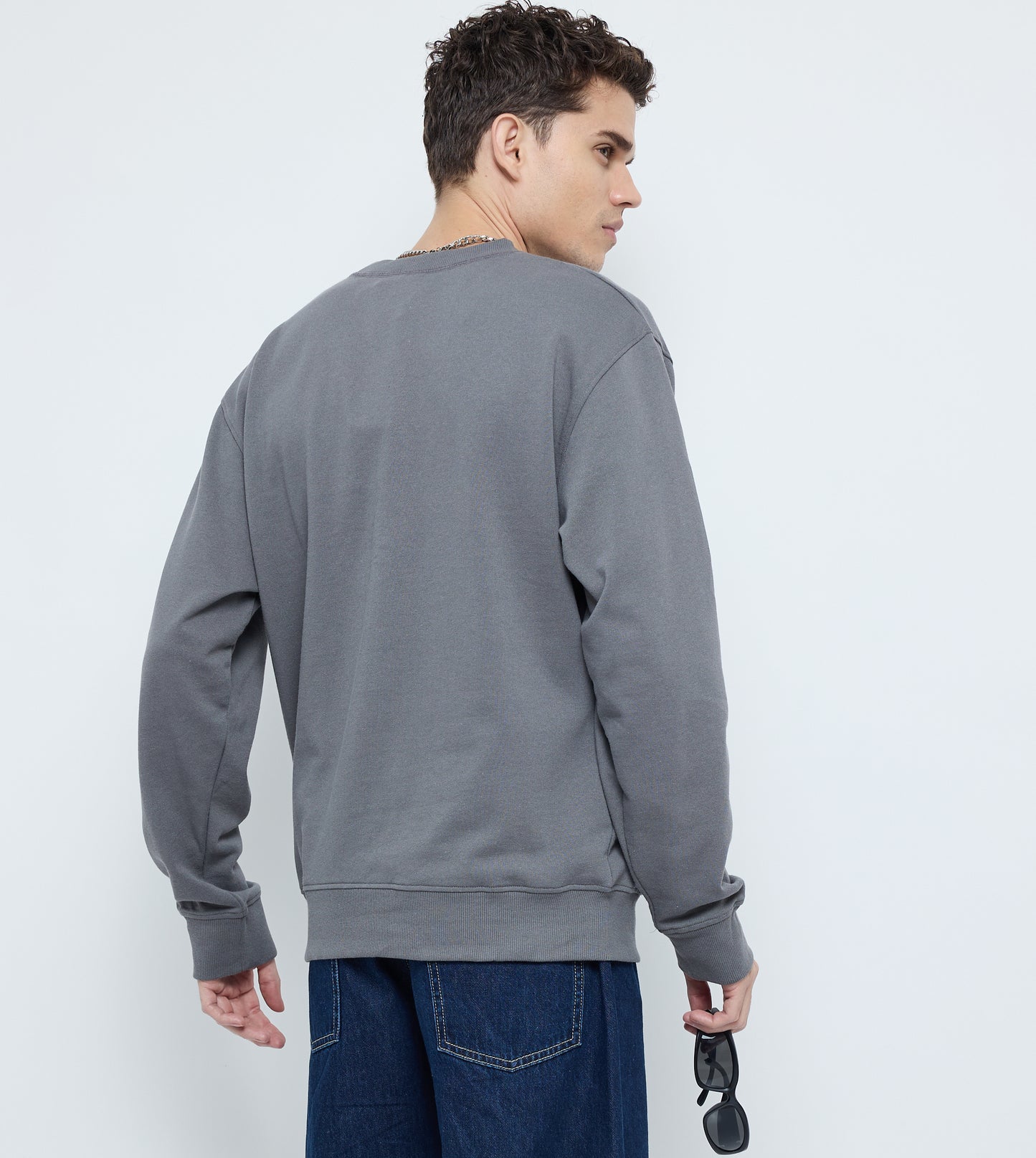 Men's Essential Sweatshirt - Grey