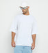 Men's F5 Logo Oversized T-Shirt - White