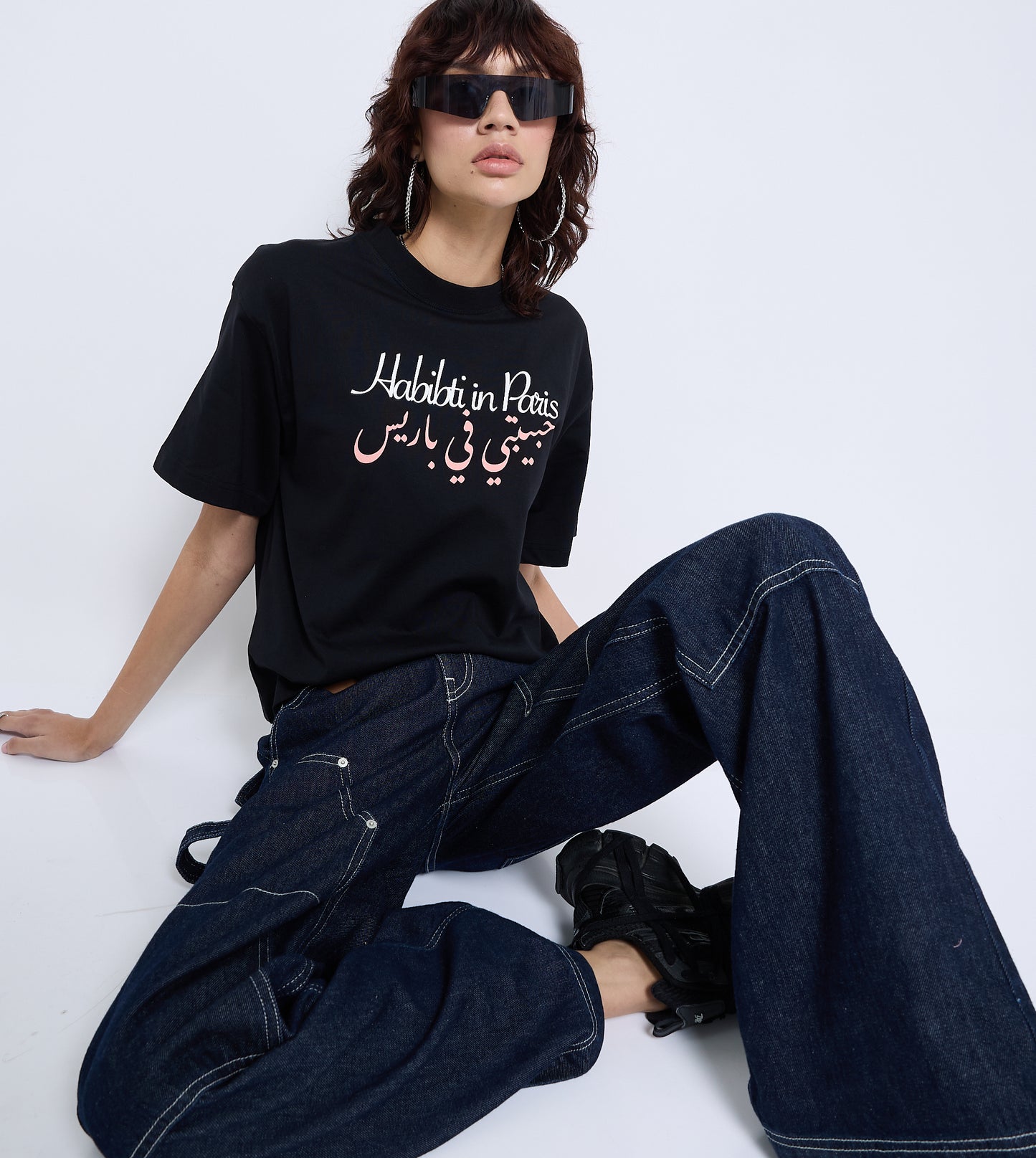 WOMEN'S SHORT SLEEVE T-SHIRT - BLACK