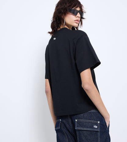 WOMEN'S SHORT SLEEVE T-SHIRT - BLACK