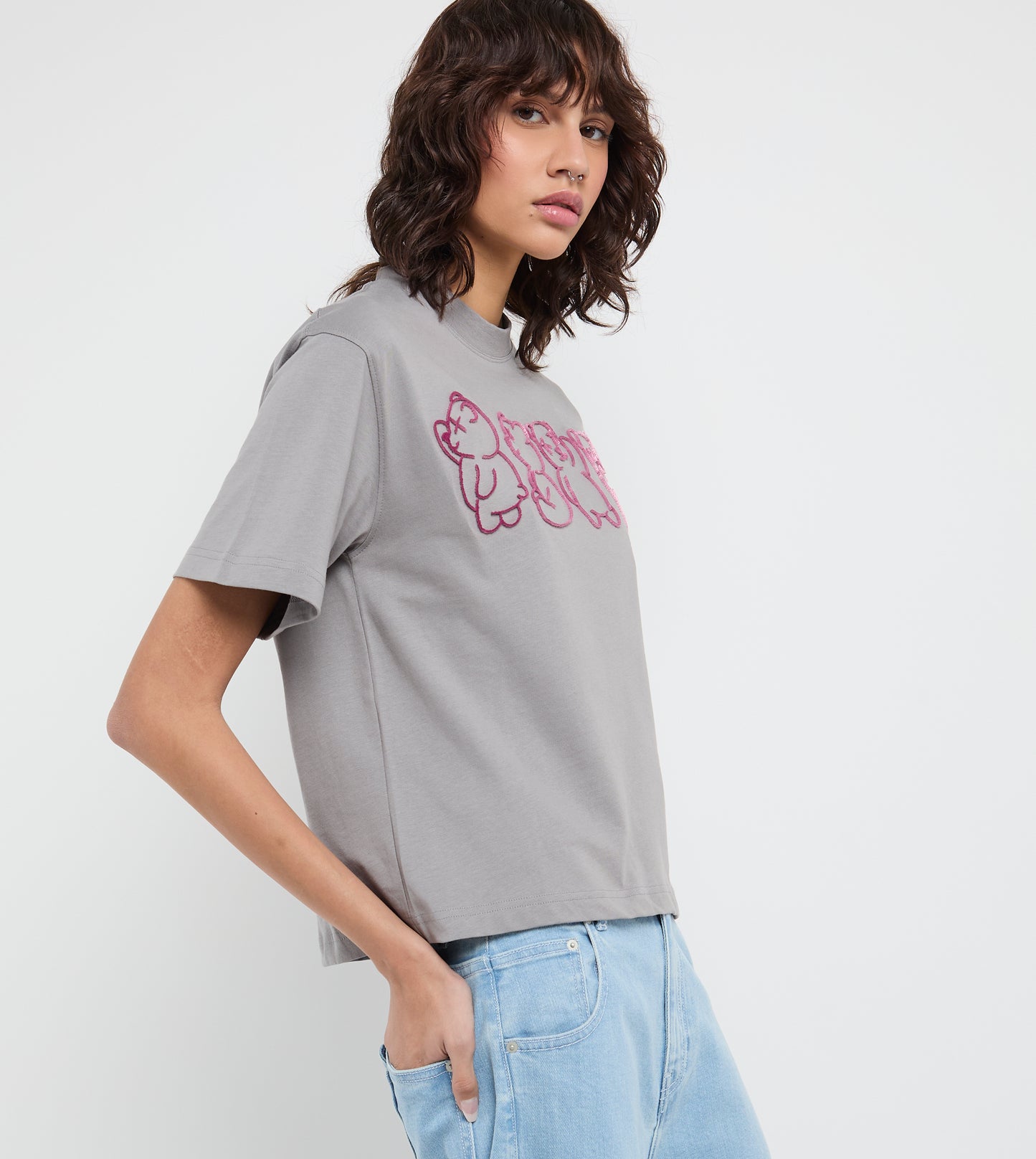 Women's Bear Short Sleeve T-Shirt