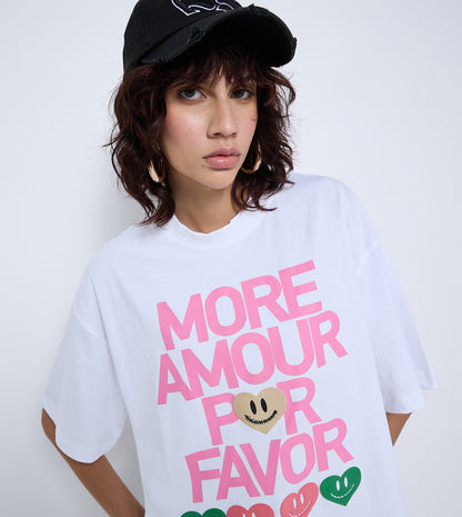 F5 MORE AMOUR POR FAVOR T-SHIRT