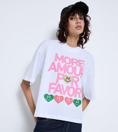 F5 MORE AMOUR POR FAVOR T-SHIRT