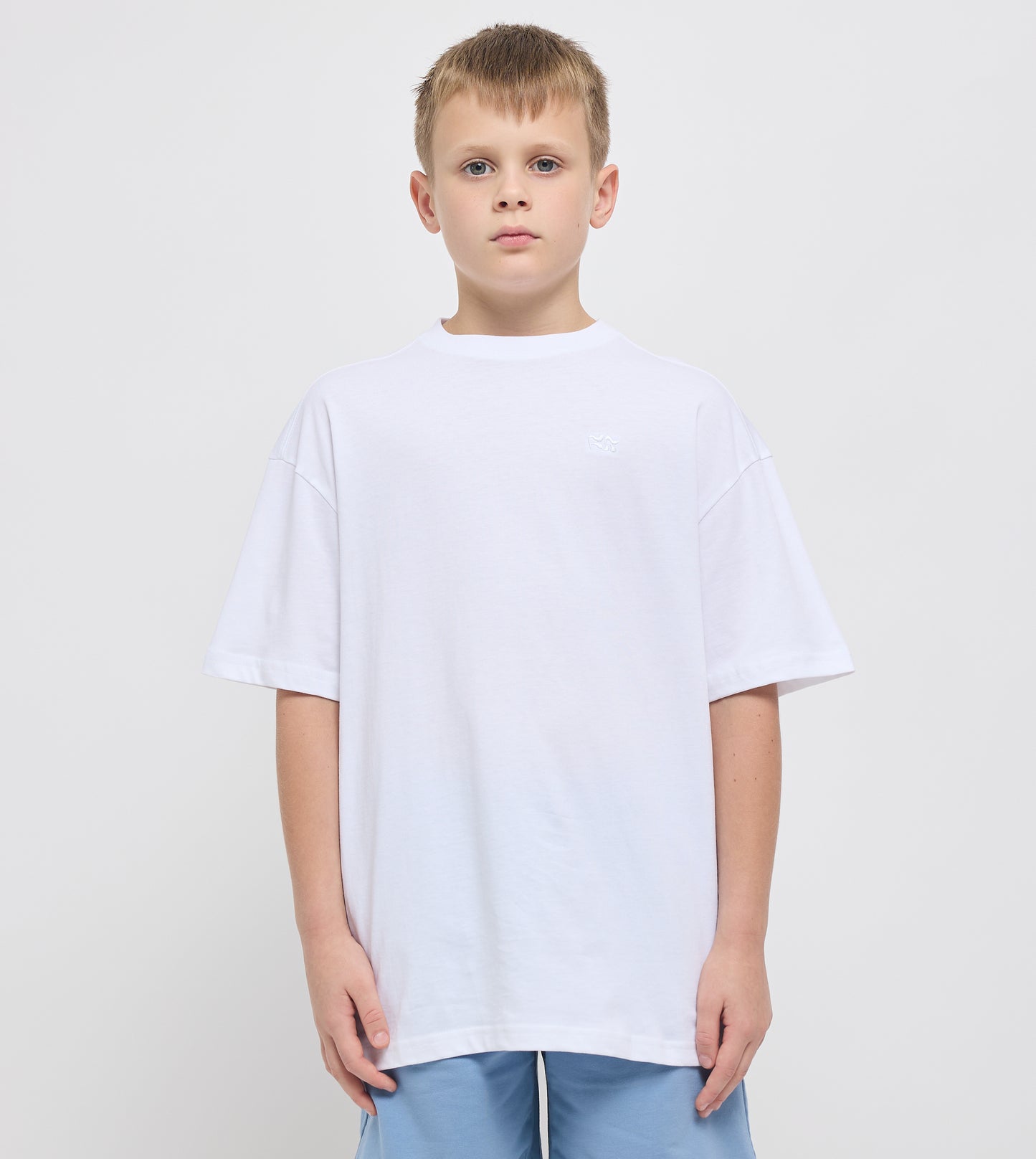 Boy's F5 Embroidered Logo Oversized T-Shirt