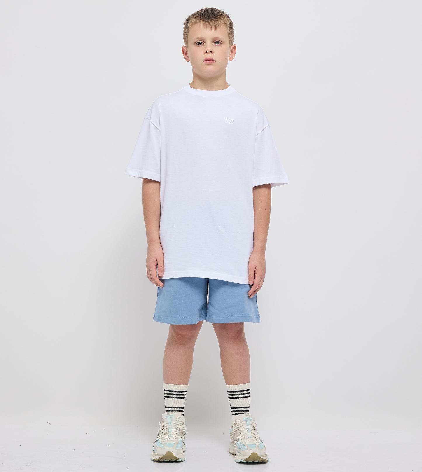 Boy's F5 Embroidered Logo Oversized T-Shirt
