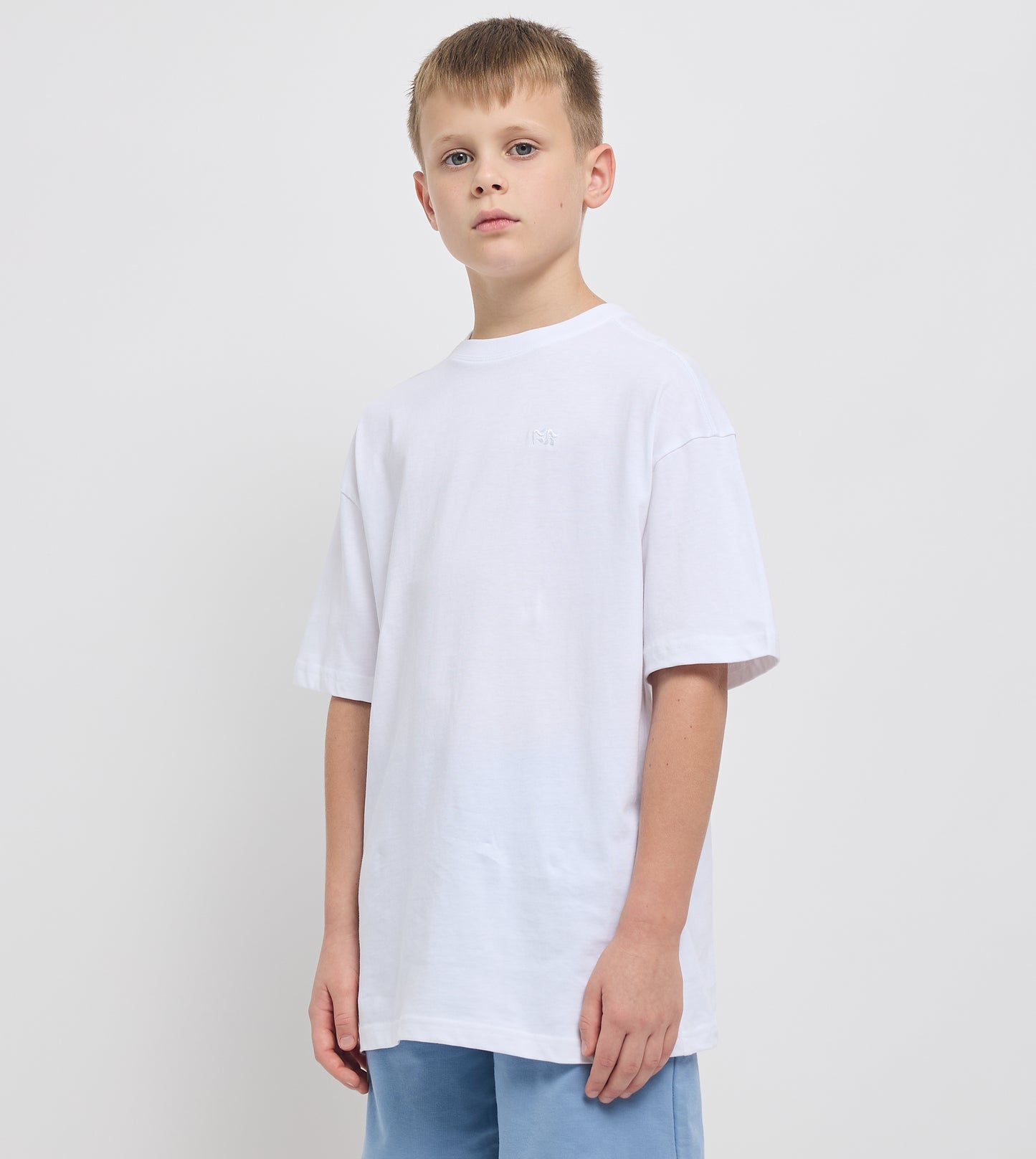 Boy's F5 Embroidered Logo Oversized T-Shirt