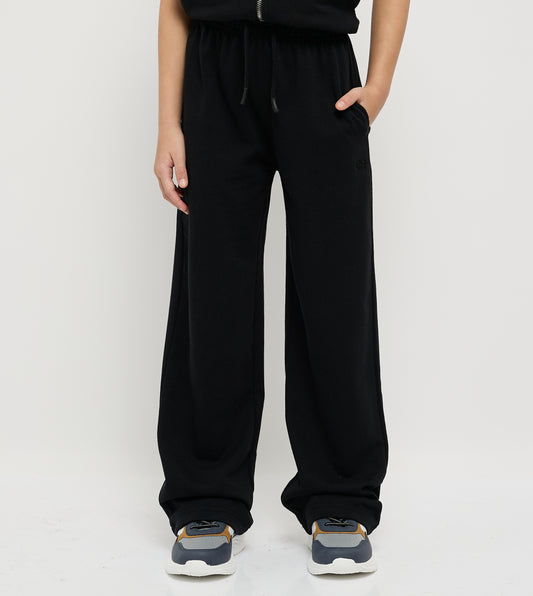 Girl's Comfy Wide Leg Joggers