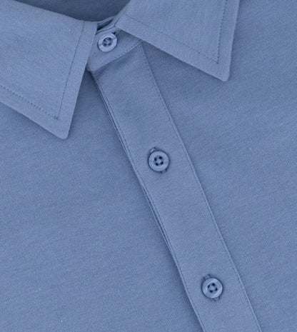 Men Oversized Shirt With Metal Tag