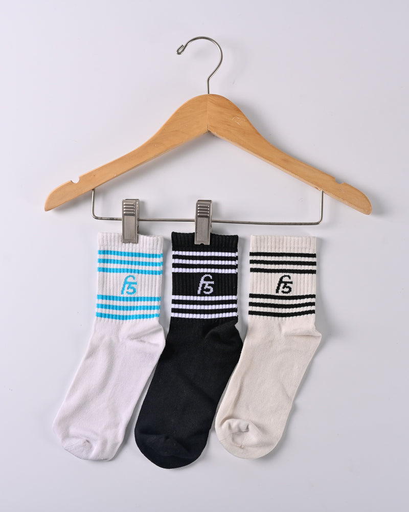 UNISEX SOCKS_LARGE ( Pack of 3 )