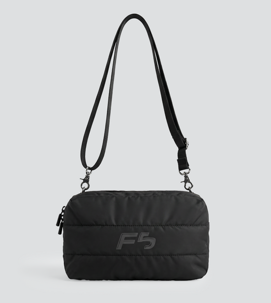 F5 Logo Nylon Shoulder Bag