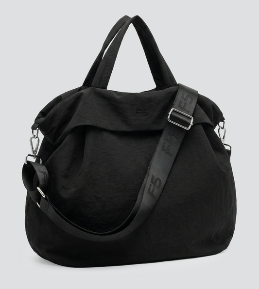 F5 Logo Nylon Tote Bag