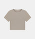 Women Ribbed Cropped T-Shirt