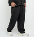 Wide Leg Tencel Pants - Black