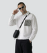 Pocket Detail Poplin Long-Sleeve Shirt