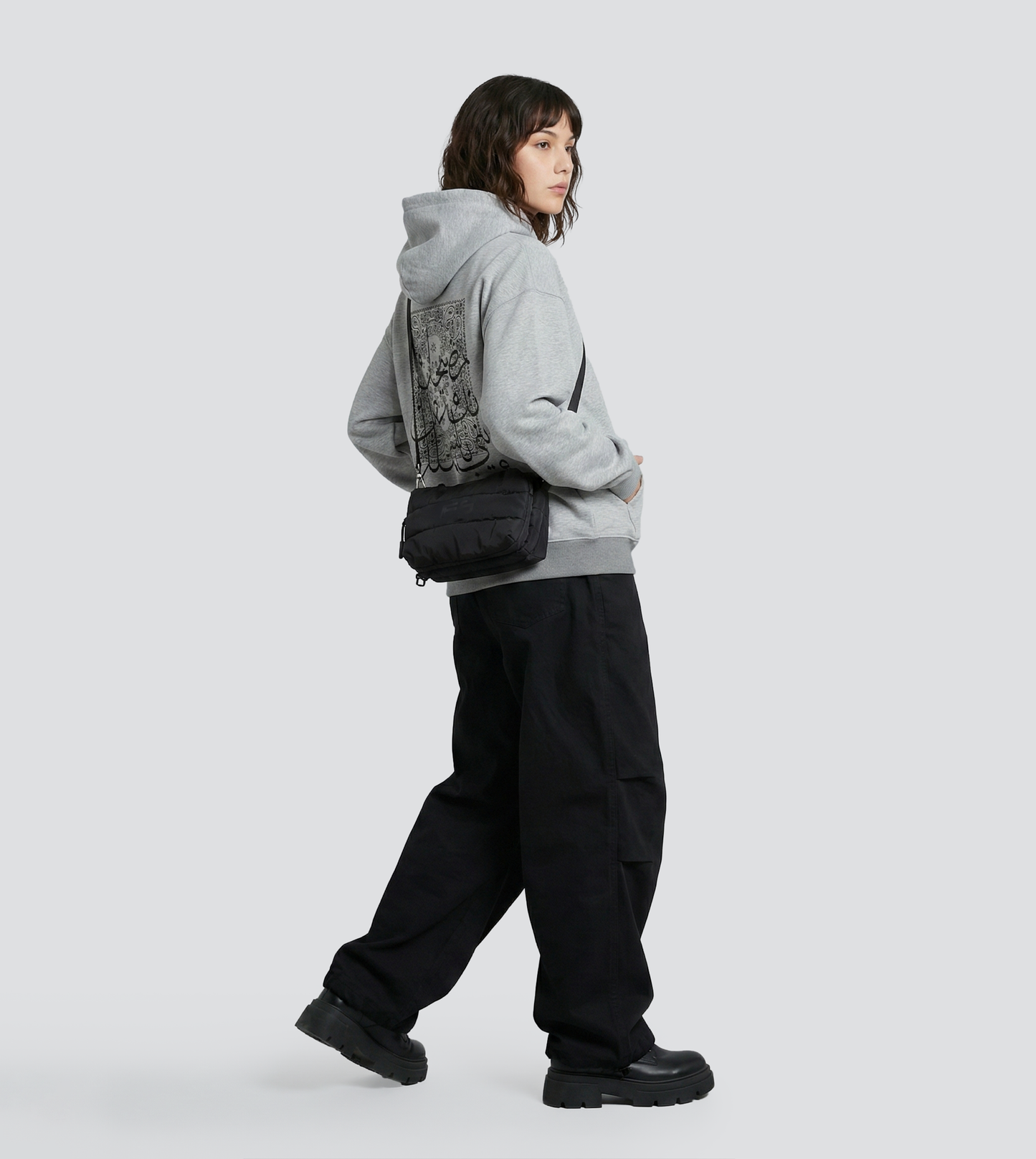 Oversized Embroidered Hoodie