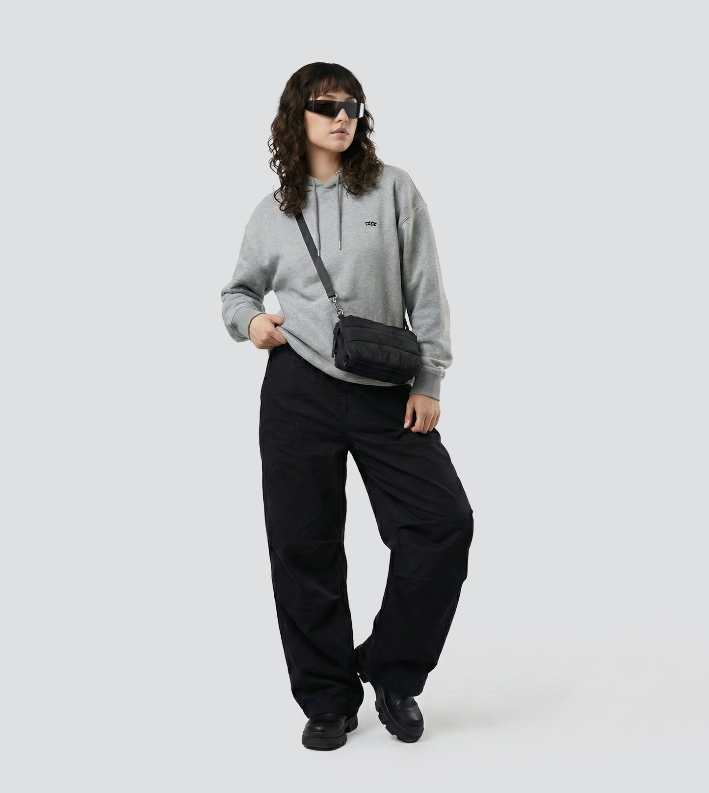 Oversized Embroidered Hoodie