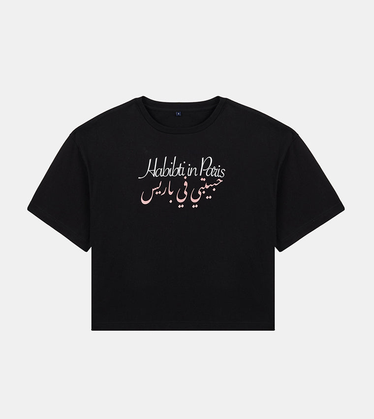 WOMEN'S SHORT SLEEVE T-SHIRT - BLACK