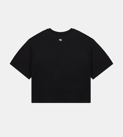 WOMEN'S SHORT SLEEVE T-SHIRT - BLACK