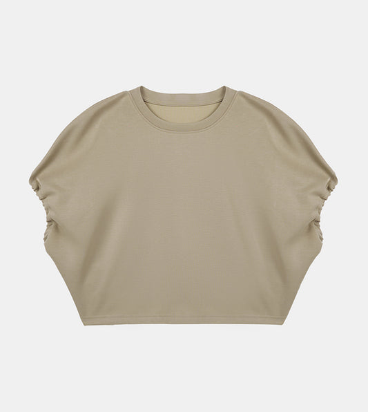 KNIT TOP - BROWN