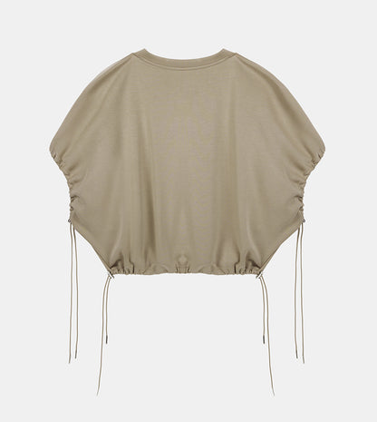 KNIT TOP - BROWN