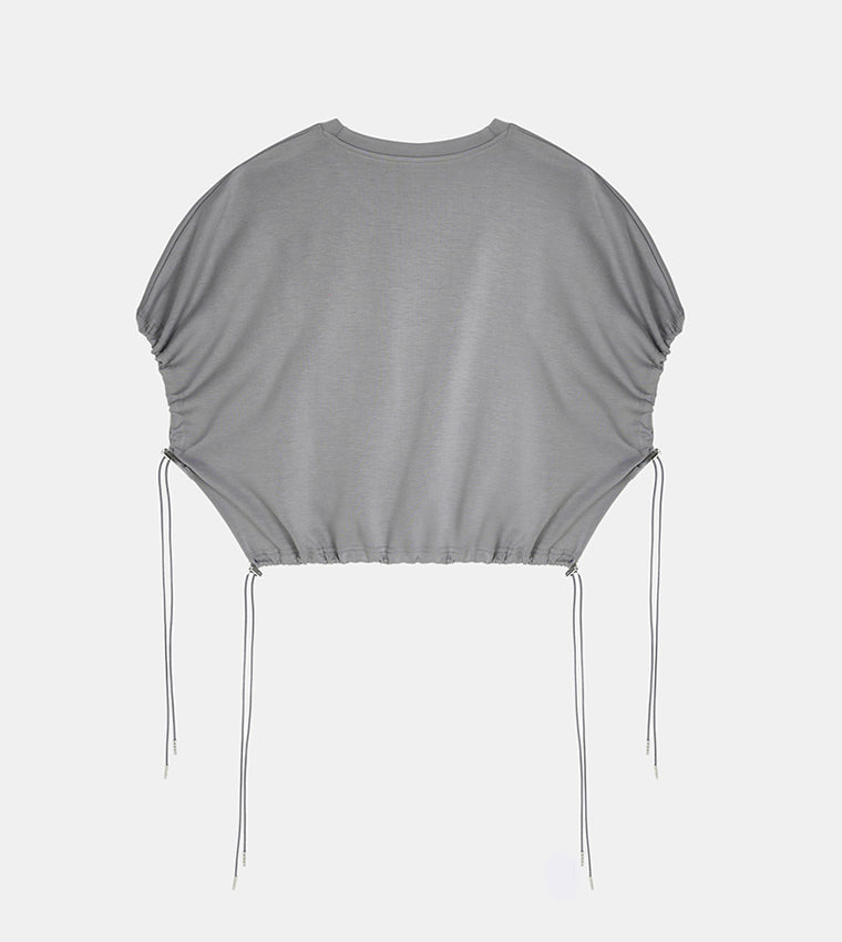 KNIT TOP - GREY