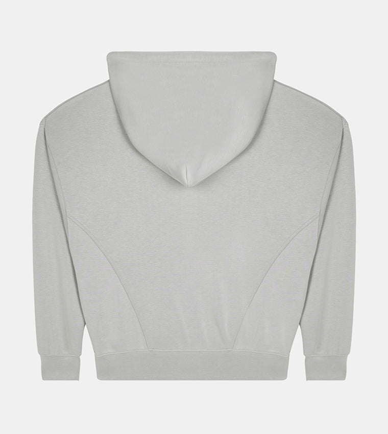 WOMEN'S ZIP-THRU HOODIE - GREY