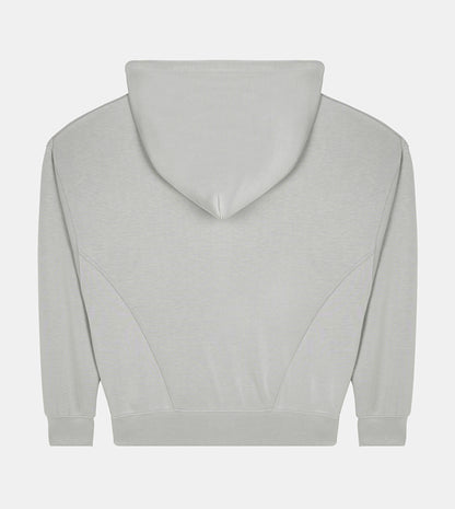 WOMEN'S ZIP-THRU HOODIE - GREY