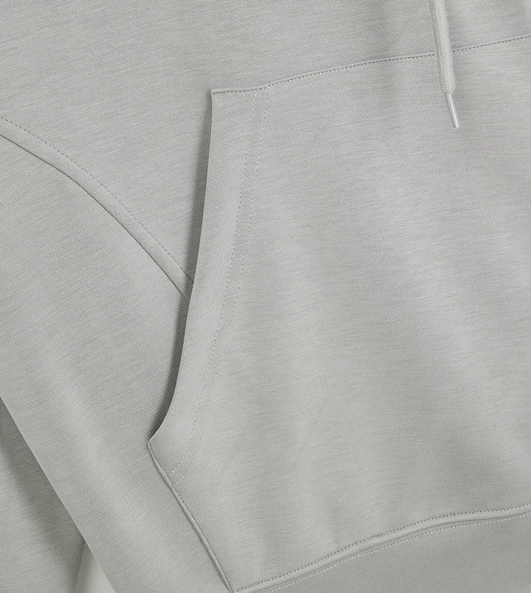 WOMEN'S ZIP-THRU HOODIE - GREY