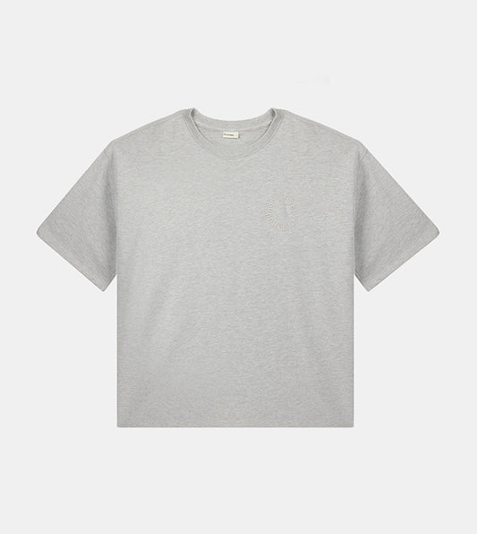 MEN'S  SHORT SLEEVE T-SHIRT - GREY MELANGE