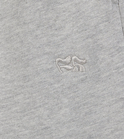 MEN'S  KNIT SHORTS - GREY MELANGE