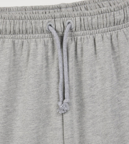 MEN'S  KNIT SHORTS - GREY MELANGE