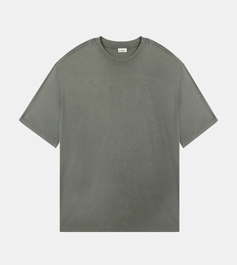 MEN'S  SHORT SLEEVE T-SHIRT - DARK GREY